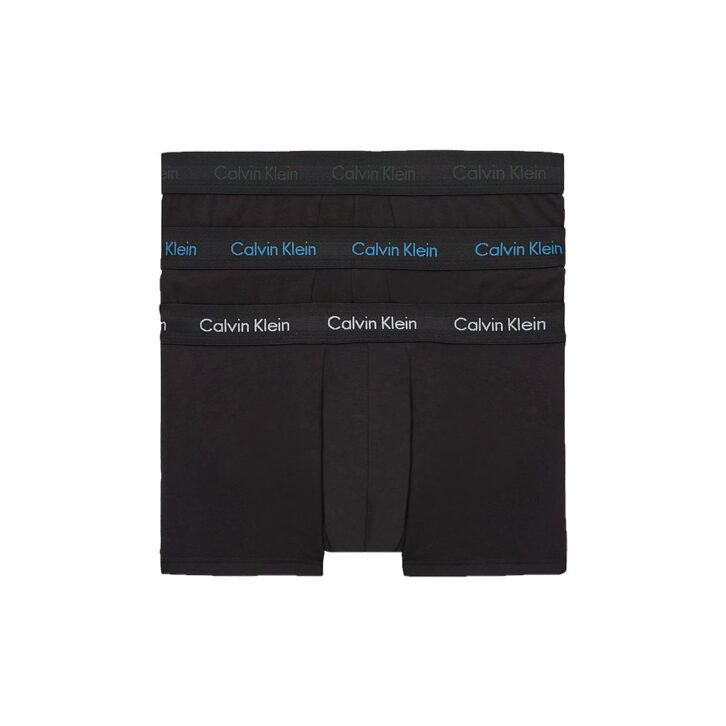 Ανδρικό Boxer Cotton Stretch 3pack Calvin Klein 0000U2664G-1TT Μαύρο