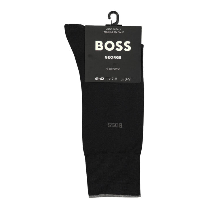 Ανδρικές Κάλτσες Μερσεριζέ Βαμβακερές BOSS 59491170-001 Μαύρο
